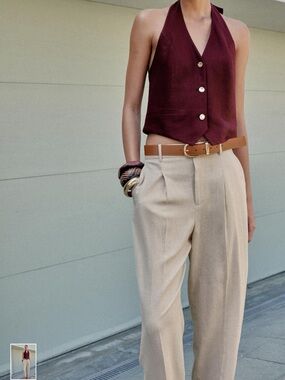 Zara linen pants